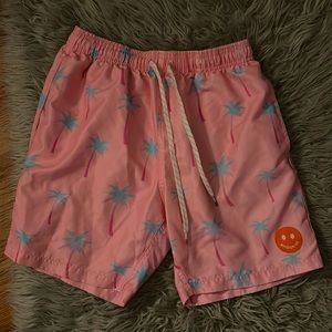 Men’s Pink Swim Shorts